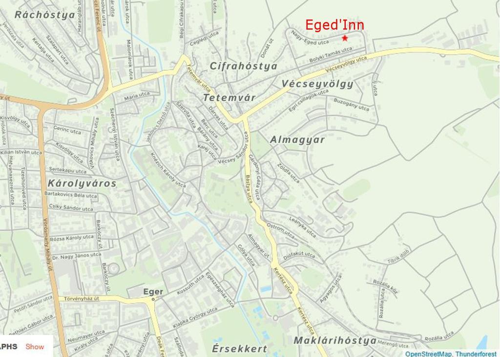 Eged'Inn Eger Luaran gambar